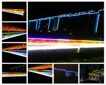 湖北漢中鎮巴鹿子壩安置點神鹿苑小區亮化、照明工程