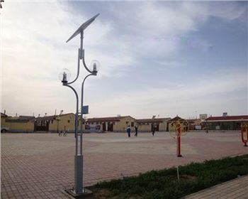 青海新農村太陽能庭院燈-青海中衛市路燈照明工程