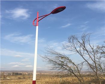 甘肅農村道路路燈-甘肅榆林市橫山縣泗源溝村路燈工程