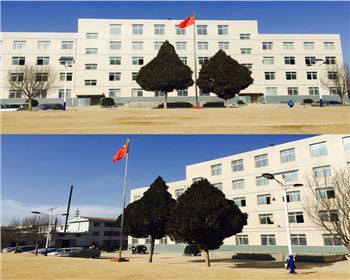 甘肅學校太陽能路燈-甘肅省平涼市學校路燈工程