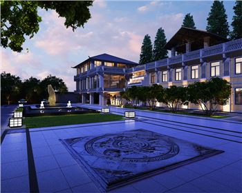 湖北別墅亮化-小區樓體亮化