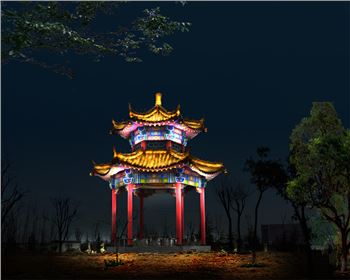 湖北涇河工業(yè)園春節(jié)街道節(jié)日亮化