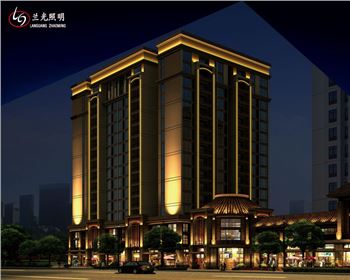 湖北西安潤天磬園-辦公大樓亮化設計