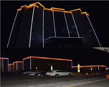 湖北銅川建新煤化廠區亮化工程