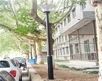 湖北西安唐都醫院道路庭院燈安裝施工項目