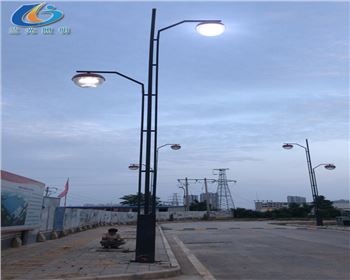 湖北洛川蘋果文化工業園路燈改造項目